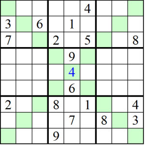 Sudoku X Puzzle X region