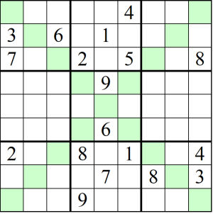 Sudoku X Puzzle